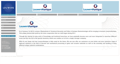Desktop Screenshot of louwers.nl