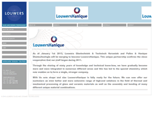 Tablet Screenshot of louwers.nl